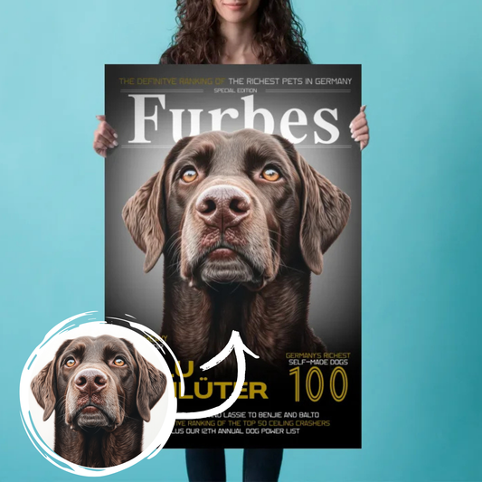 Furbes Magazin-Cover – Dein Hund im Rampenlicht Pieces4Paws