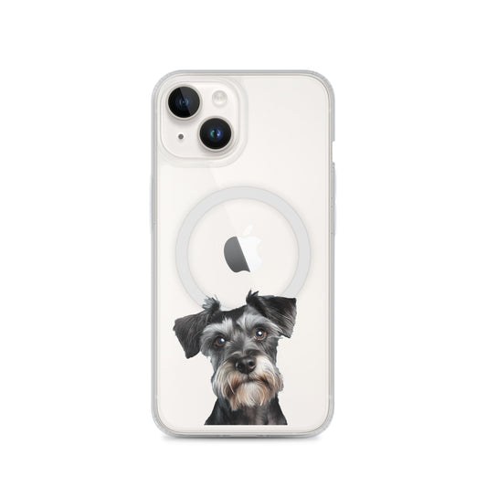 Transparente iPhone®-Hülle mit MagSafe® - Personalisiert Pieces4Paws